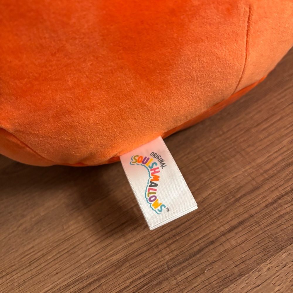 Squishmallows Earnest the Orange Monster - Picture 5 of 5